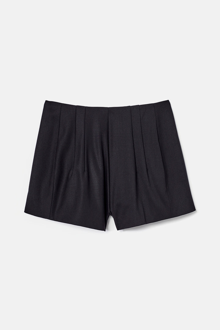 Shorts aus Wolle