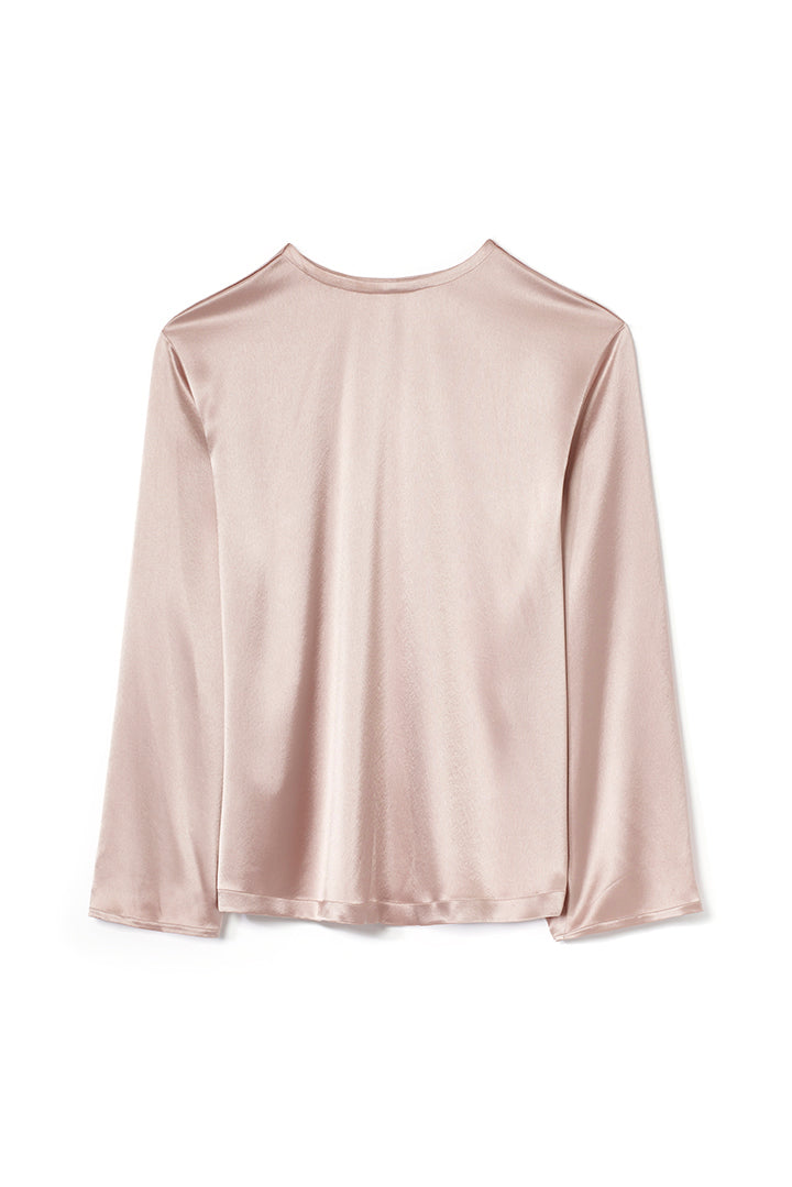 Elegante Satinbluse
