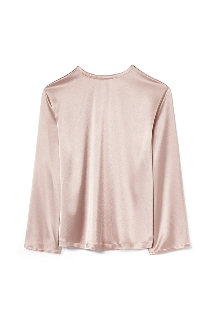 Elegante Satinbluse