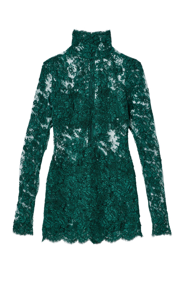 Handgemachtes Kleid aus Spitze – Ansicht 2 – EWA HERZOG
