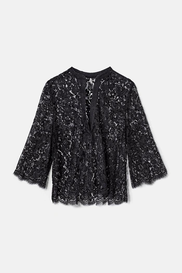 Casual lace blouse