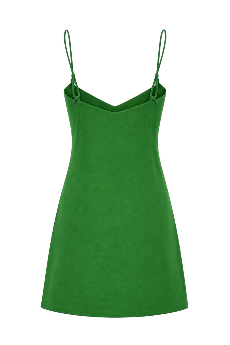 Minikleid aus Leine