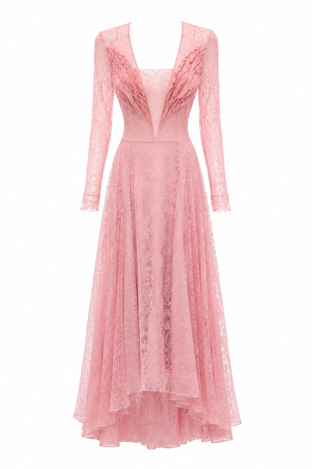 Spitzenkleid mit Applikationen