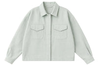 Lockere Baumwolljacke