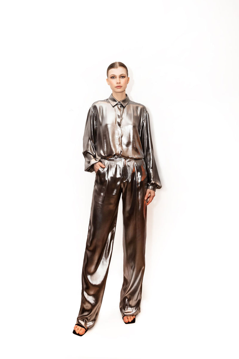 Elegante Bluse mit lockerer Passform