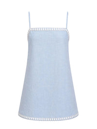 Leinen-Trägerkleid