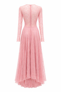 Spitzenkleid mit Applikationen