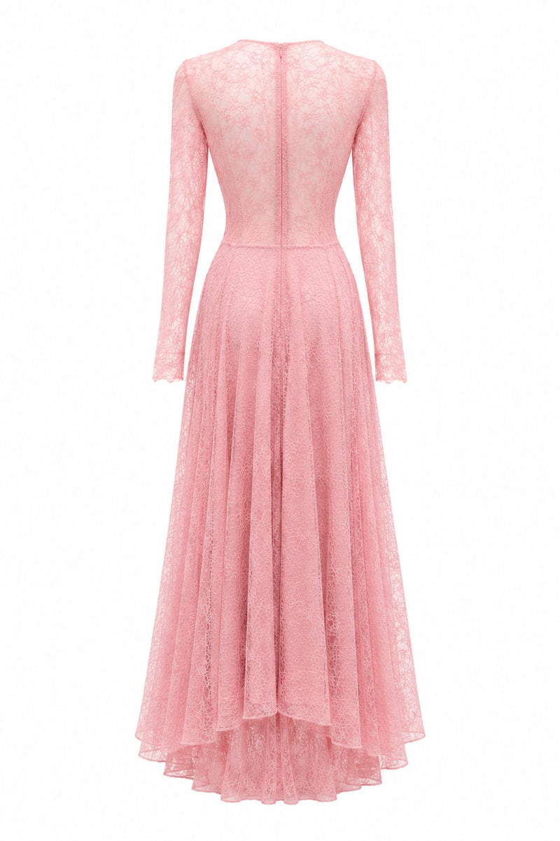 Spitzenkleid mit Applikationen