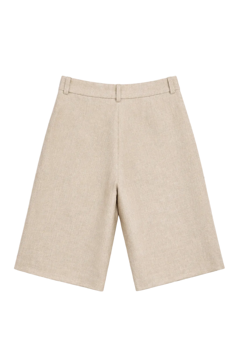 Bermudashorts aus Leine