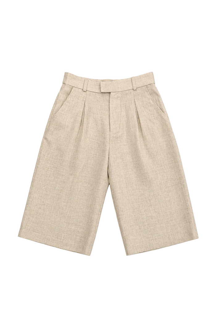 Bermudashorts aus Leine