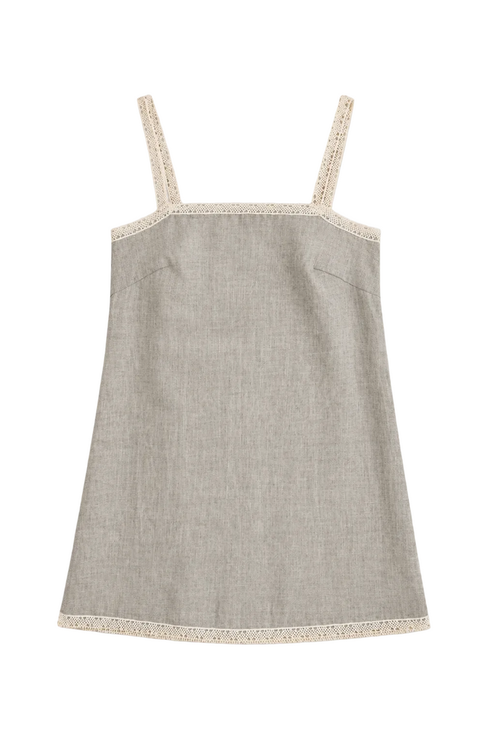 Minikleid aus Leine