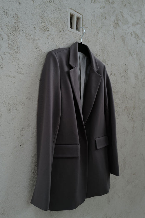 Saina - oversized black blazer